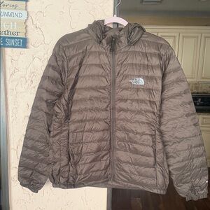 The North Face Olive Hooded Jacket